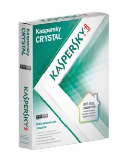 Антивирус Kaspersky CRYSTAL Desktop стартовая лицензия на 1 год 2 ПК (коробка)