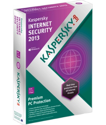 Антивирус Kaspersky Internet Security 2013 стартовая лицензия на 1 год 5 ПК (коробка)