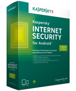 Антивирус Kaspersky Internet Security для Android (Android 2.3 – 4.2) стартовая лицензия на 1 год на 1 устройство (карта)