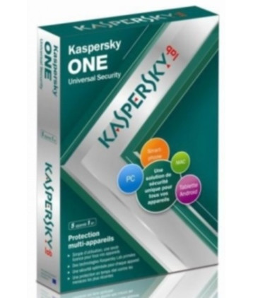 Антивирус Kaspersky ONE продление для 5 устройств на 1 год (коробка)