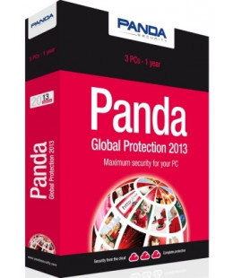 Антивирус Panda Global Protection 2013 лицензия на 1 год 3 ПК (DVD Box)