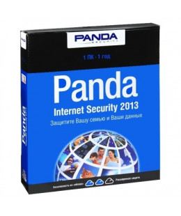 Антивирус Panda Internet Security 2013 лицензия на 1 год 1 ПК (DVD Box)