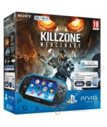 Игровая приставка PS Vita WiFi Bundle (карта памяти 4Gb и ваучеры на скачку игры Killzone: Mercenary)