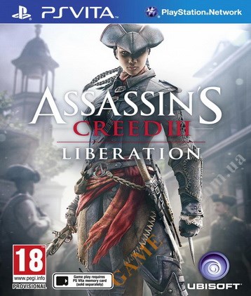 Assassin`s Creed III: Liberation (русская версия) PS Vita