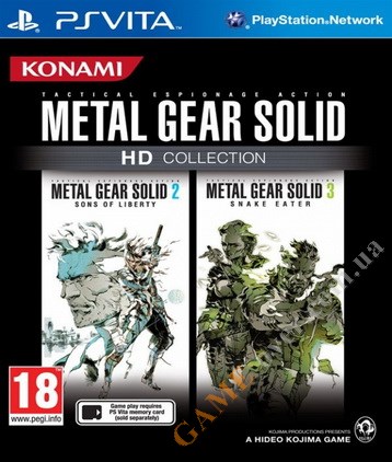 Metal Gear Solid HD Collection PS Vita