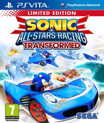 Sonic and All-Stars Racing Transformed PS Vita