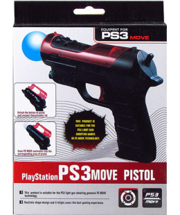 Насадка-пистолет для контроллера Playstation Move (Black) PS3