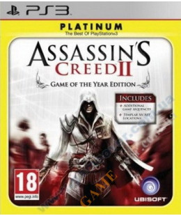 Assassin's Creed 2 Game of the Year Edition Platinum (русская версия) PS3