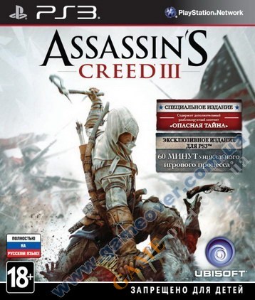 Assassin's Creed 3 Special Edition (русская версия) PS3