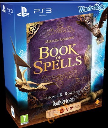 Бандл игровой: Book of Spells + Wonderbook + Камера PS Eye и Контроллер Move PS3