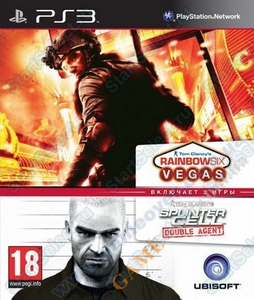 Бандл игровой: Rainbow Six Vegas + Splinter Cell Double Agent PS3