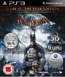 Batman: Arkham Asylum Game of the Year Edition Essentials PS3