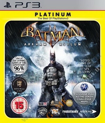 Batman: Arkham Asylum Platinum PS3
