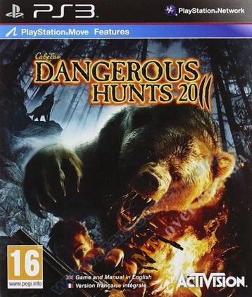 Бандл игровой: Cabela's Dangerous Hunts 2011 + Автомат Top Shot Elite PS3