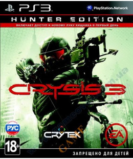 Crysis 3 Hunter Edition (русская версия) PS3