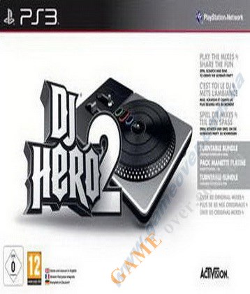 DJ Hero 2 Bundle (игра + контроллер Turntable) PS3