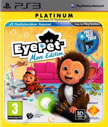 Eyepet Move Edition Platinum (мультиязычная) PS3