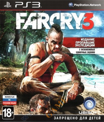 Far Cry 3 The Lost Expeditions (русская версия) PS3
