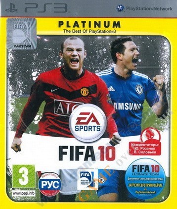 FIFA 10 Platinum (русская версия) PS3