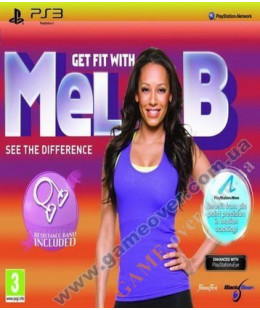Get Fit with Mel B (Move) + Resistance band PS3