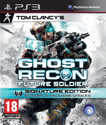 Tom Clancy's: Ghost Recon Future Soldier Signature Edition (мультиязычная) PS3