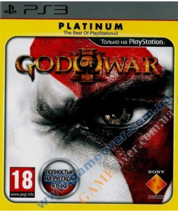 God of War 3 Platinum (русская версия) PS3