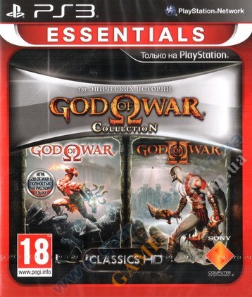 God of War Collection 2 Essentials (русская версия) PS3