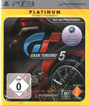Gran Turismo 5 Platinum (мультиязычная) PS3