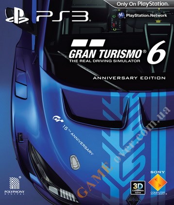 Gran Turismo 6 Anniversary Edition (русская версия) PS3