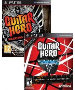 Бандл игровой: Guitar Hero: Warriors of Rock + Guitar Hero: Van Halen PS3