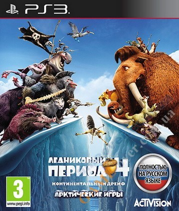 Ice Age 4: Continental Drift (русская версия) PS3
