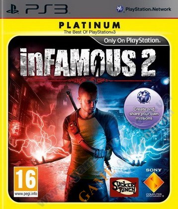 inFamous 2 Platinum PS3