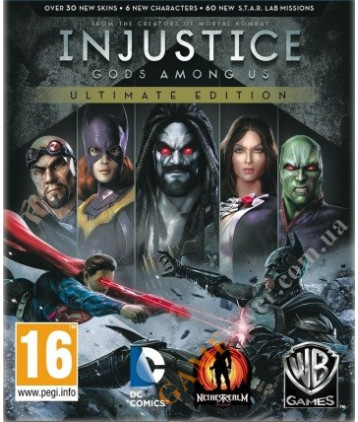 Injustice: Gods Among Us Ultimate Edition (мультиязычная) PS3