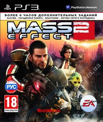 Mass Effect 2 (русские субтитры) PS3