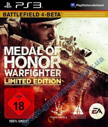 Medal of Honor: Warfighter Limited Edition (мультиязычная) PS3