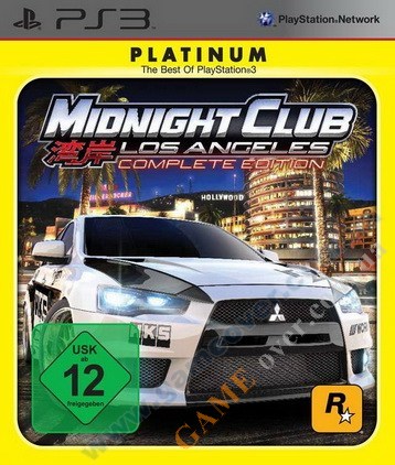 Midnight Club: Los Angeles Complete Edition Platinum PS3