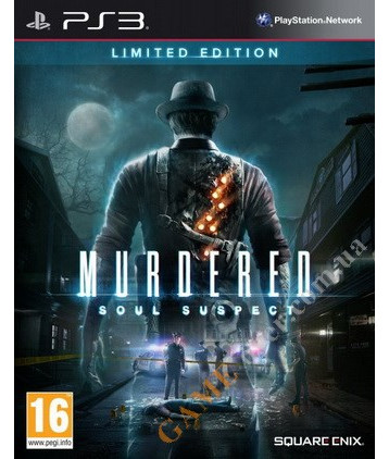 Murdered: Soul Suspect Limited Edition PS3 Murdered: Soul Suspect Limited Edition PS3