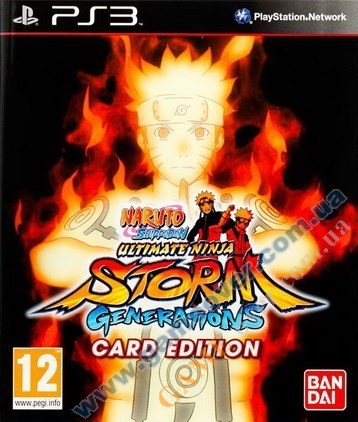 Naruto Shippuden: Ultimate Ninja Storm Generations Card Edition PS3