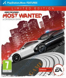 Need for Speed: Most Wanted(2012) Limited Edition (русская версия) PS3