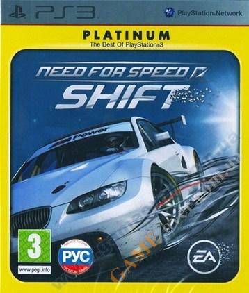 Need For Speed: SHIFT Platinum (русская версия) PS3