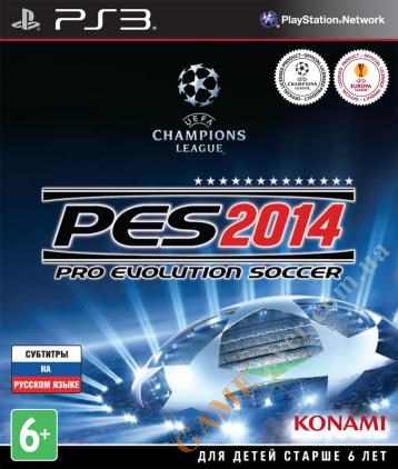 PES 2014: Pro Evolution Soccer 2014 (русские субтитры) PS3