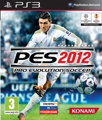 Pro Evolution Soccer 2012 (русские субтитры) PS3