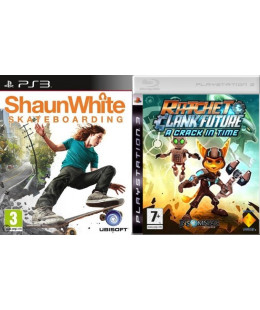 Бандл игровой: Ratchet and Clank: A Crack In Time + Shaun White Skateboarding PS3