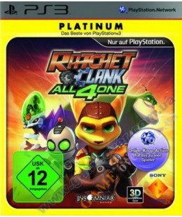 Ratchet and Clank: All 4 One Platinum PS3