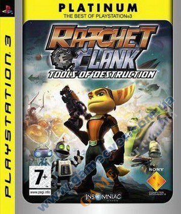 Ratchet and Clank: Tools of Destruction Platinum PS3