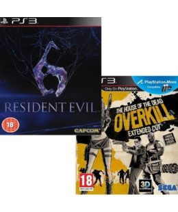 Бандл игровой: Resident Evil 6 + House Of The Dead: Overkill PS3