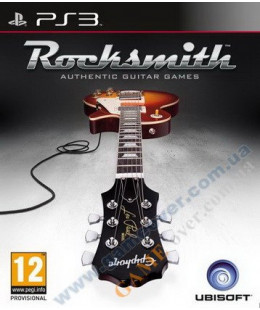 Комплект Rocksmith (игра и кабель) PS3