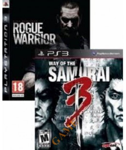 Бандл игровой: Rogue Warrior + Way of the Samurai 3 PS3