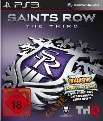 Saints Row: The Third Professor Genki Edition (русские субтитры) PS3