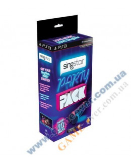 Singstar: Party Pack (игра + 2 микрофона) PS3